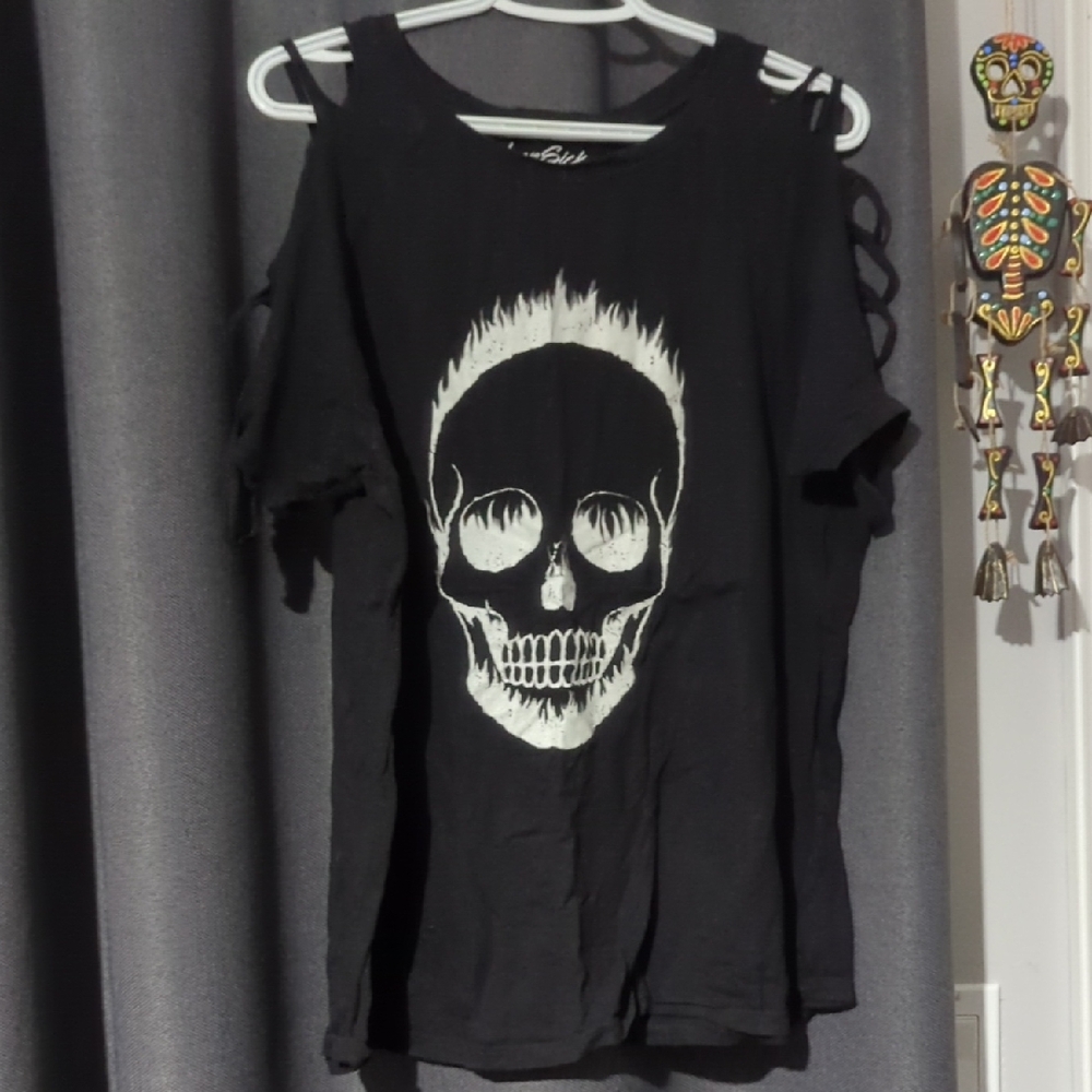 Lovesick Black Cotton Tee